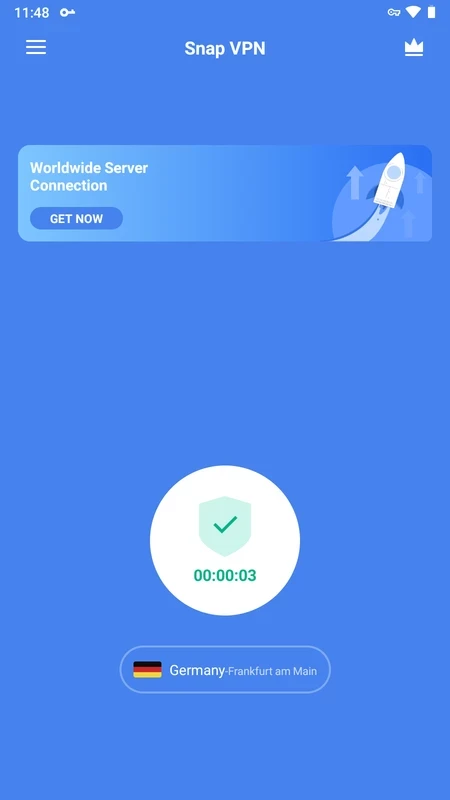 Snap VPN — στιγμιότυπο οθόνης 1