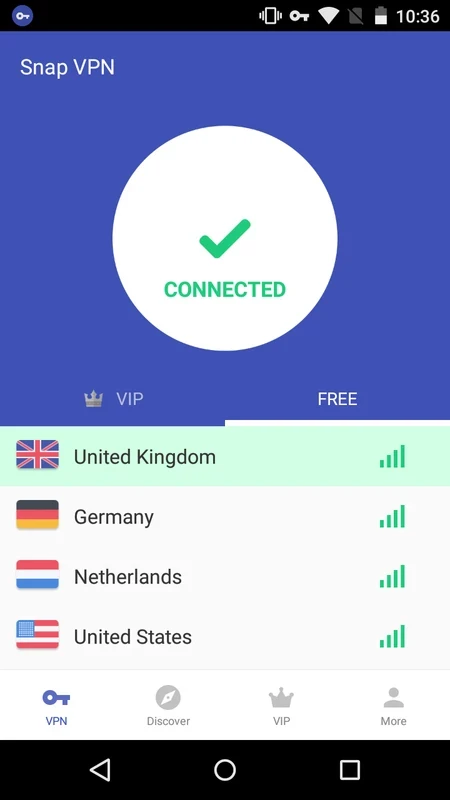 Snap VPN — στιγμιότυπο οθόνης 5