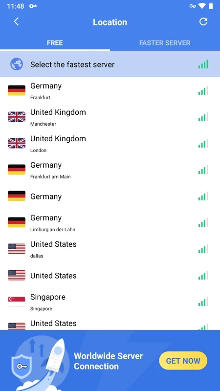 Snap VPN — στιγμιότυπο οθόνης 7